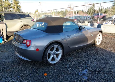 2005 BMW Z4 2.5I из США, поврежденный, VIN 4USBT33525LS53894